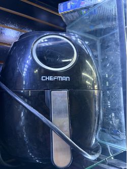 Chefman Black Air Fryer with Digital Touchscreen Display