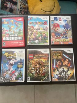 Wii Games $10-$20