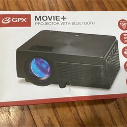 GPX Movie+ Projector With Bluetooth 