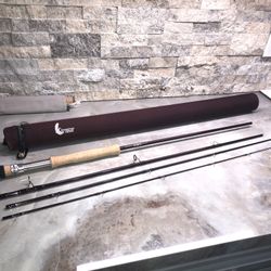 Winston IBIS 896-4 Fly Rod - 9'6" 8wt 4.5 Oz 4pc Fly Fishing Rod with Case-XLNT.