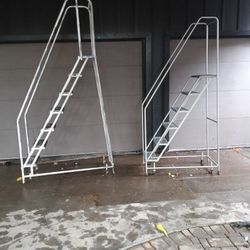 Rolling Ladders 8' Ft - Pickup Only