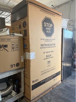 48 “ side by side refrigerator