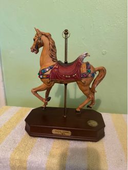 America's Carousel Collection Limited Edition Carousel Horse Music Box