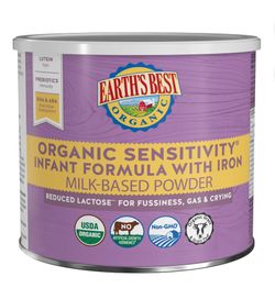 Earth’s Best Organic Sensitivity Formula