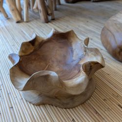 Teakwood Live Edge Bowl
