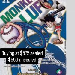 Buying One Piece Luffy Dodger Promos