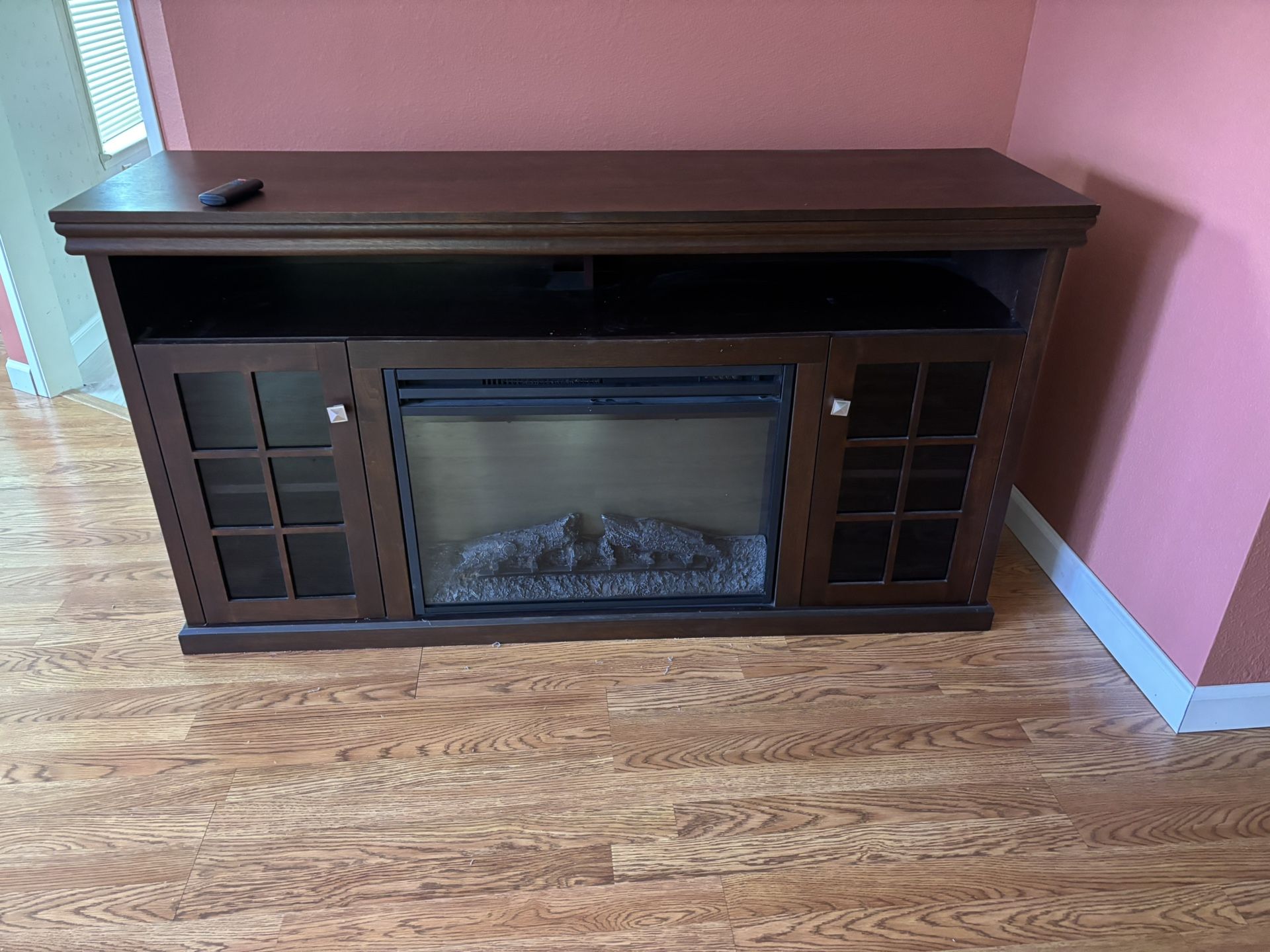 Fireplace TV Stand