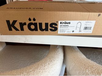 Kraus stainless steel faucet