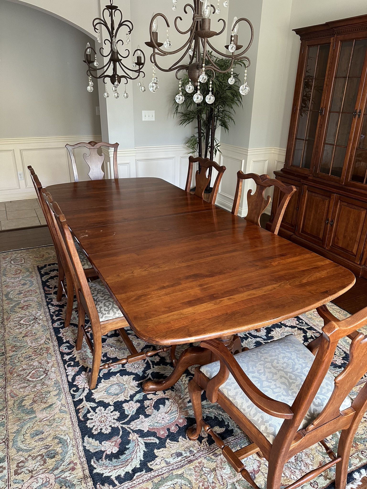 Lexington Solid Cherry Bob Timberlake Collection Dining Table And 6 Chairs
