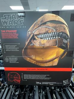 Black series helmet