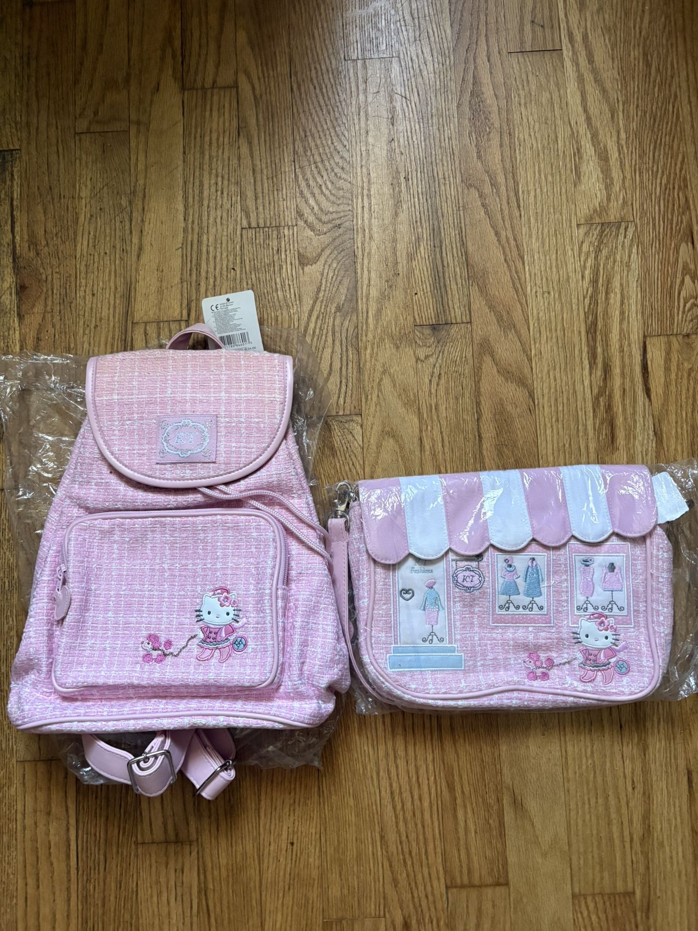 Vintage Hello Kitty Purse And Backpack