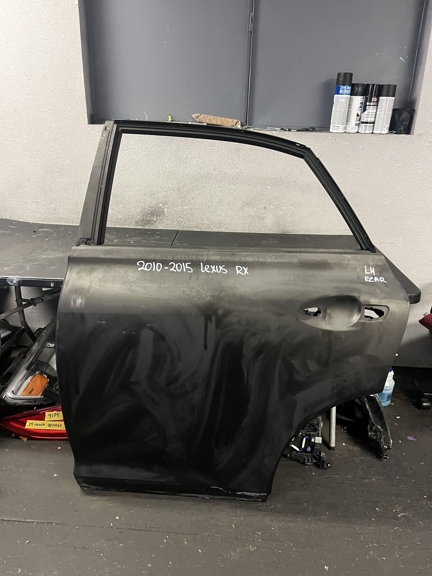 2010-2011-2012-2013-2014-2015 LEXUS RX LEFT REAR DOOR OEM USED