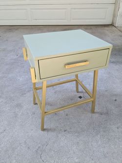 Beautiful wood nightstand