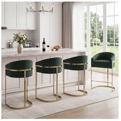 Bar Stools Set of 4 — Brand New, Still in Original Boxes