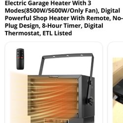 Garage Heater. 