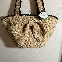 Raffia Bow Tote Bag - Kate Spade New York x Target Natural