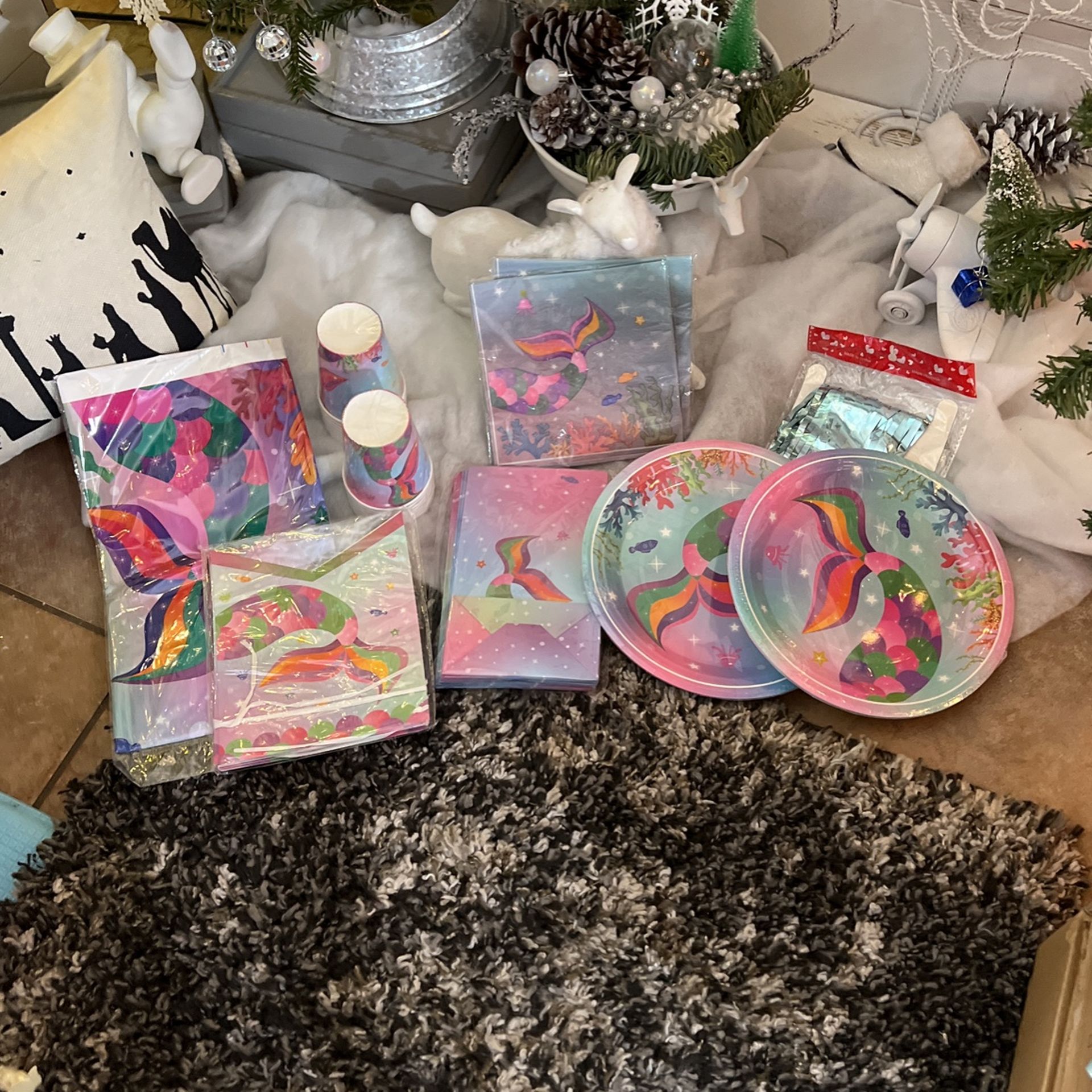 Mermaid Party Decoration,