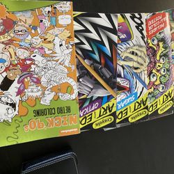 Brand New Coloring Books 