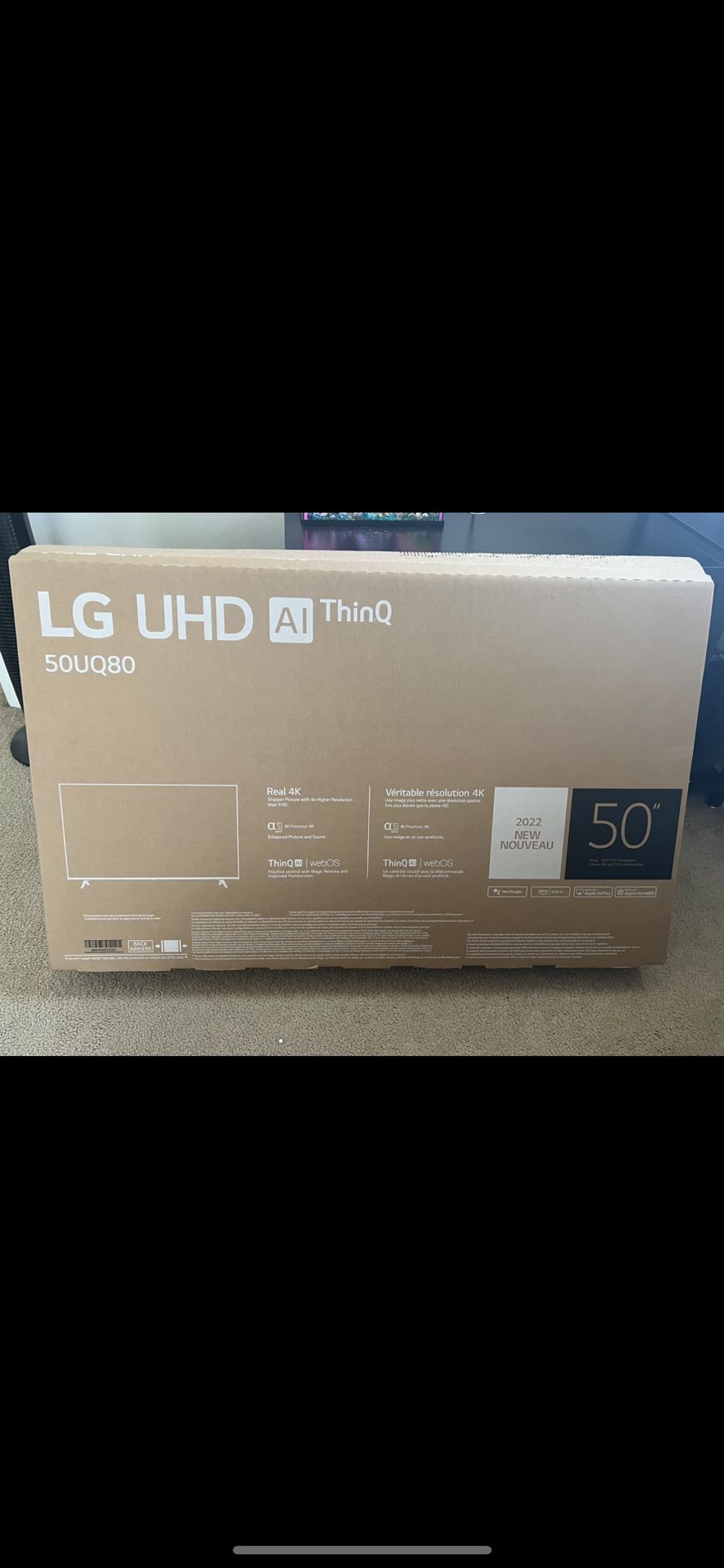LG UGH Thin Q 50 inch 4k Smart TV
