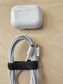 Apple Airpods Pro. Like new condition. Includes Charging Port 
T