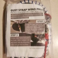 Car Cover Wind Protector Staps & Clips Kit