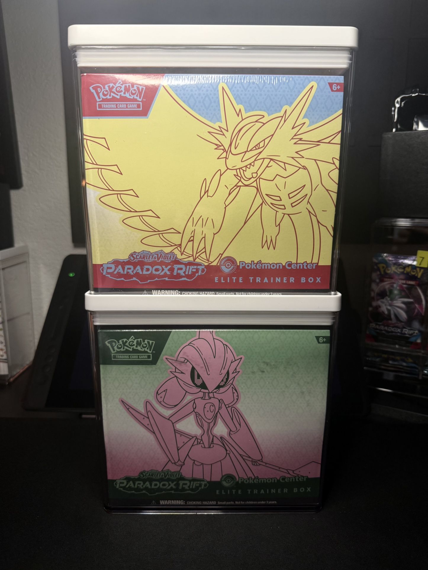 Paradox Rift Pokémon Center Elite Trainer Boxes (PC ETBs)