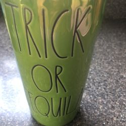 Trick Or Tequila Ceramic/glass mug Tumbler, Mardi Grad