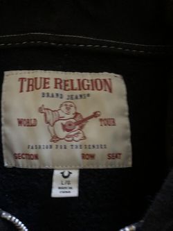 True Religion zip up