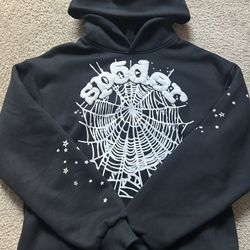 Black Sp5der Hoodie 