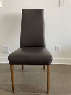 Lussa leather cheap dining chair