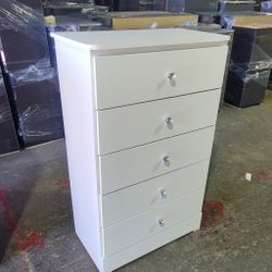 Chest Of Drawers, White Dresser, Cajonera Blanca 