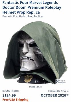 Dr doom helmet