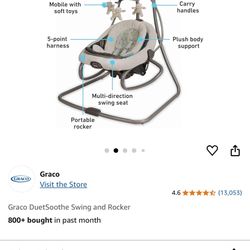 Graco DuetSoothe Swing and Rocker