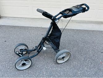 Golf Collapsible 4-Wheel Push Cart