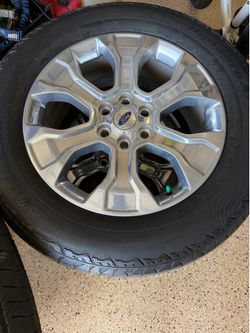 24’ F-150 Platinum OEM wheels