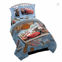 Disney Pixar Cars Kids Comforter and Pillow Set