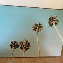 Large canvas artwork, 48 x 37”