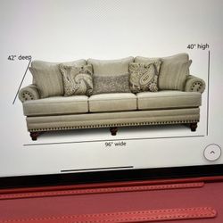 Sofa   In A Living Room Hardly Used