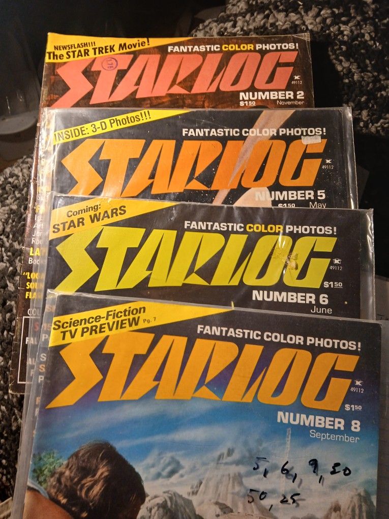 Star Log Magazines 