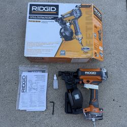 RIDGID Pneumatic 15 Deg. 1-3/4 in. Coil Roofing Nailer