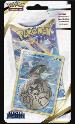 Pokemon TCG: Silver Tempest Single Pack Blister [Basculin] 