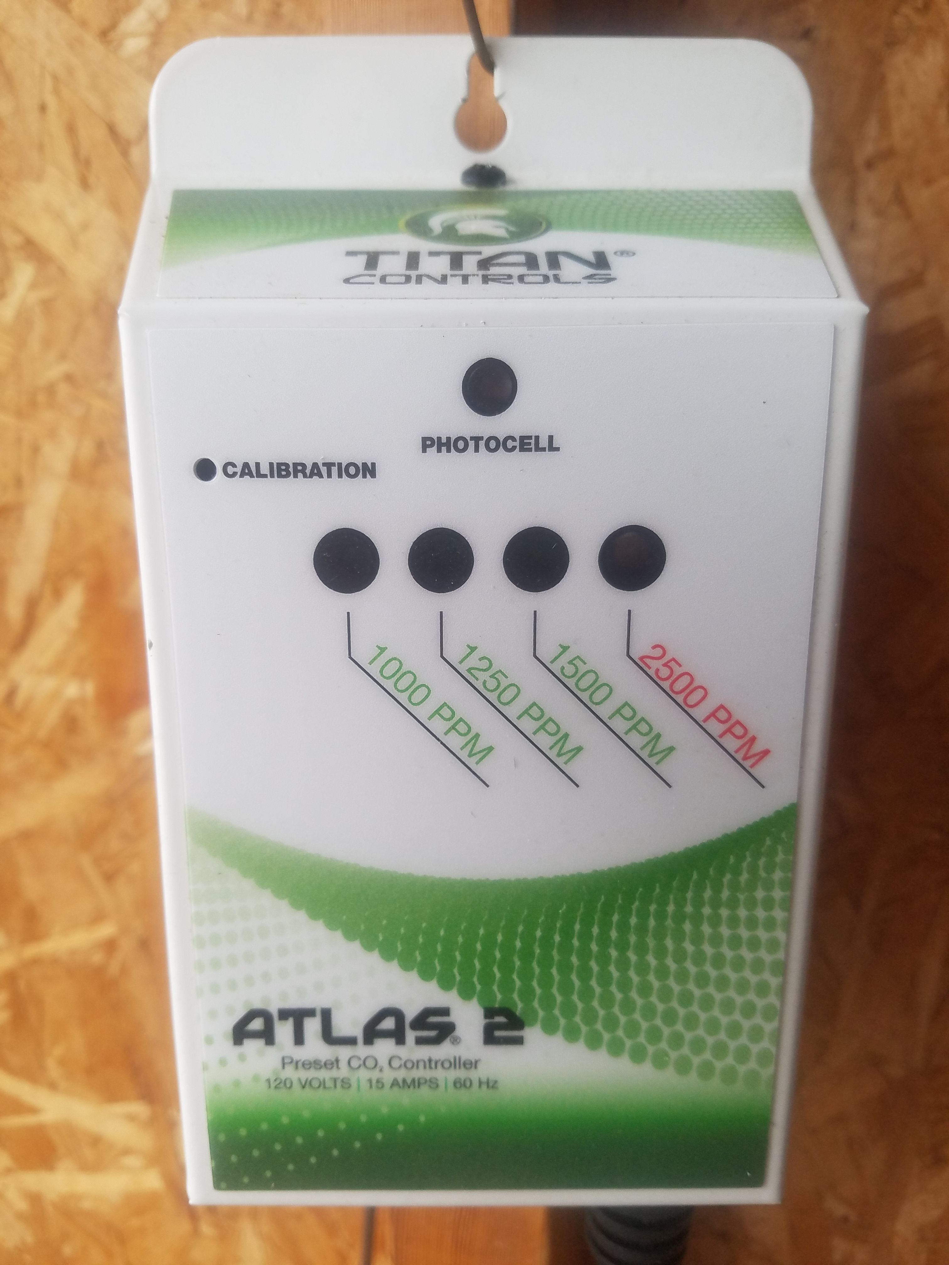 Titan (CO2) Monitor & Controller - Atlas 2
