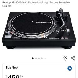 Professional High Torque Turntable 