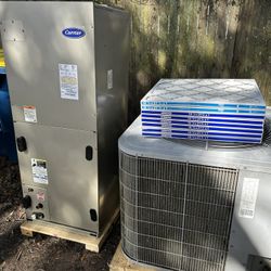 Carrier Heat Pump And Variable Speed Air Handler Delivered Locally Or You Pick Up 