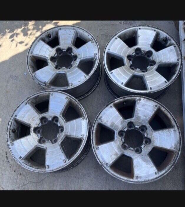 4 —  6x139.7 6x5.5 Stock Trd Tacoma Tundra  Lexus GX470 Tacoma Yukon Tahoe  4runner Rims Wheels!!!!!