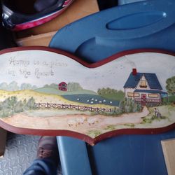 A Heart-shaped Decoration With The Saying