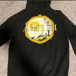 Amiri Black Alchemy Frame Hoodie