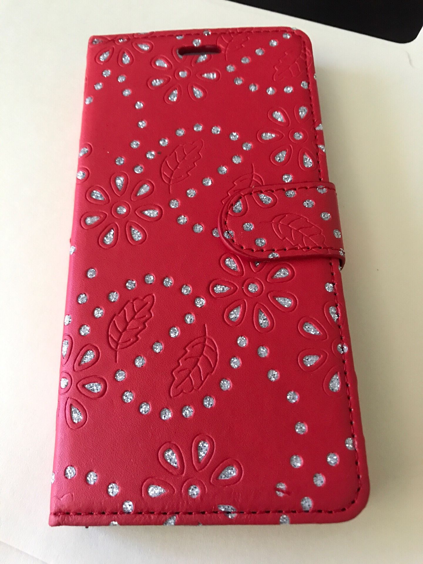 For iPhone 6 / 6s (4.7”) Red wallet case