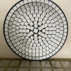 Danish Tile Mosaic Plate Platter wall décor
