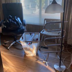 FREE Dishes, Lamp, Chair And Other Household Goods 